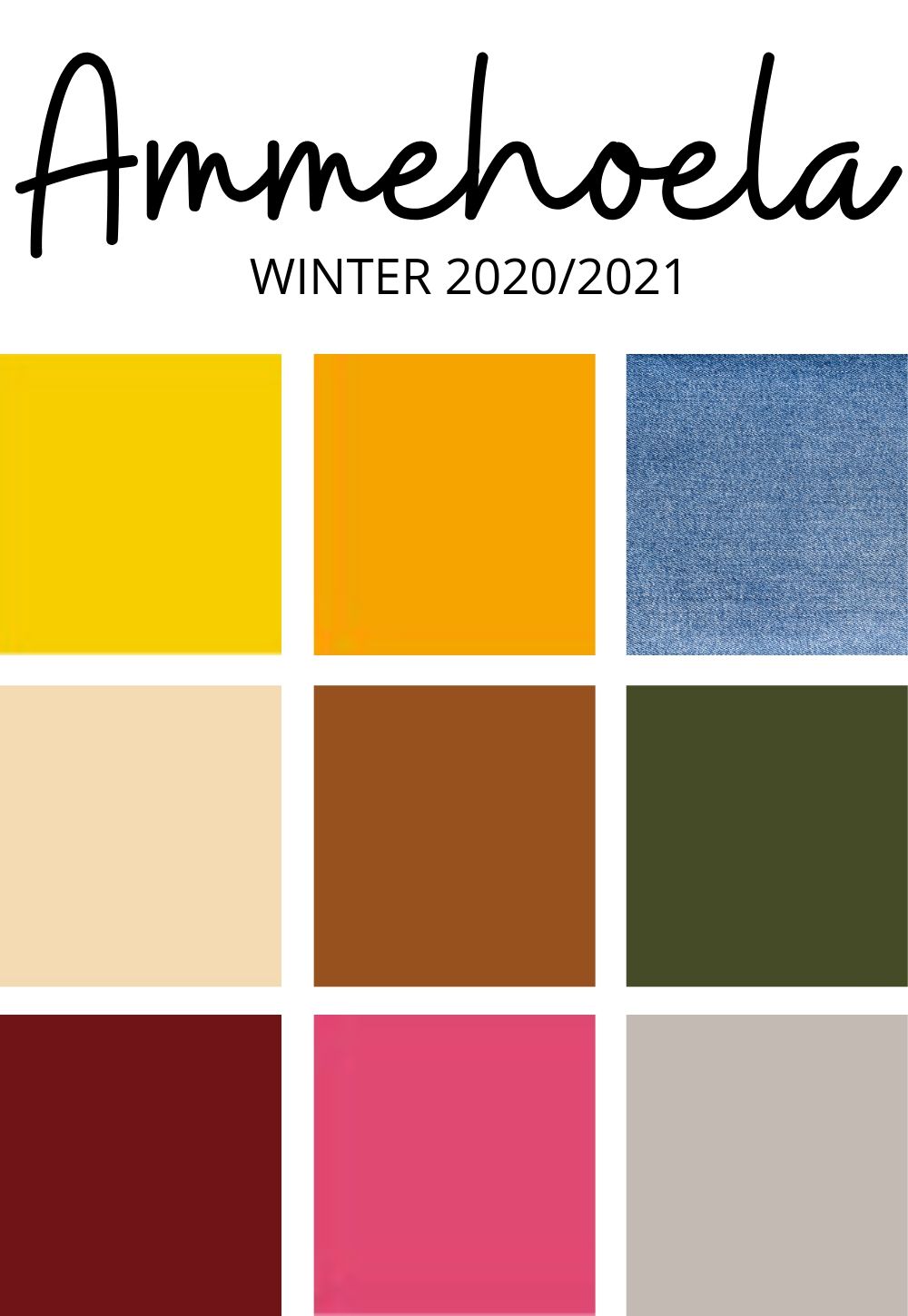 Blog - kleuren en van wintercollecties 2020/2021 Ik Ben Zo Mooi
